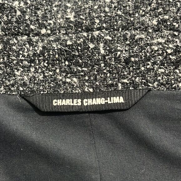 Charles Chang-Lima Grey Tweed Suit Set - Picture 11 of 11